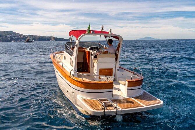 Private Boat Tour from Sorrento to Capri on a Classic Gozzo 7.50 - Stop 3: White Grotta, where the rock looks almost unreal