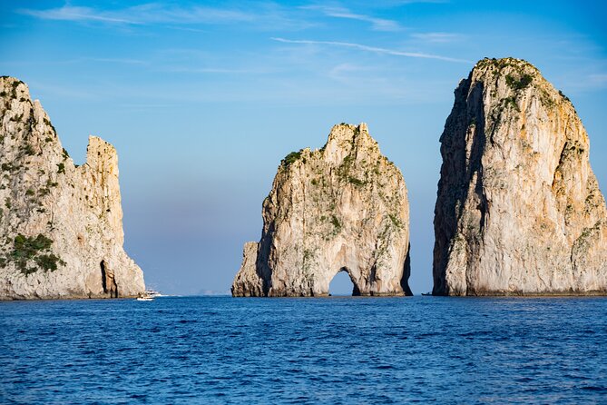 Private Boat Tour of Capri From Sorrento on Sorrentine Gozzo - Capri swim time plus the Faraglioni photo window