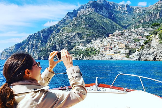 Private Boat Tour Sorrento to Positano & Amalfi–Typical Gozzo 850 - Amalfi by foot, with the Cathedral and sea-only feeling