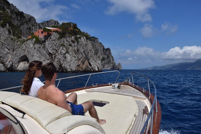 Private Boat Tour to Capri from Sorrento on a 38-Foot Apreamare - Swimming and snorkeling at Marina Piccola