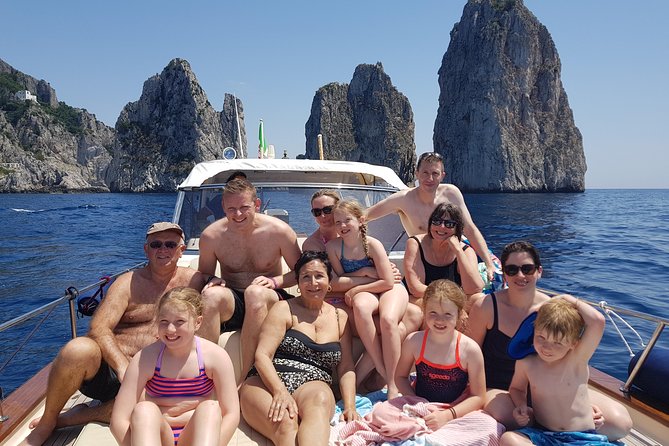 Private Boat Tour to Capri from Sorrento on a 38-Foot Apreamare - Blue Grotto time and Punta Carena lighthouse photo moments