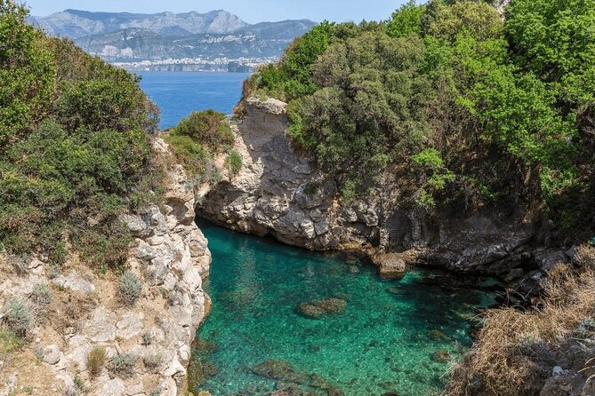 Private Boat Tour to Positano and Amalfi - Positano’s corridors and the Arienzo swim stop