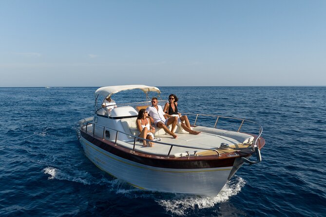 Private Capri & Positano Day Trip from Sorrento on a 28ft Boat - Capri stop: 4 hours of coastline, bays, and optional Blue Grotto planning