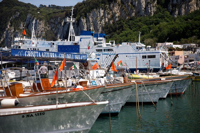 Private Capri & Positano Day Trip from Sorrento on a 28ft Boat - Bagni Regina Giovanna: the Roman villa photo moment near Sorrento