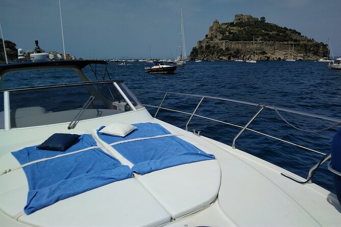 Private Cruise to Ischia and Procida - Yacht 40' - Water breaks on Ischia: Lacco Ameno, Sorgeto Bay, Sant Angelo, and Maronti