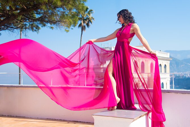Private Flying Dress Photoshoot in Sorrento - Timing, Weather, and What to Bring for a Smooth Shoot