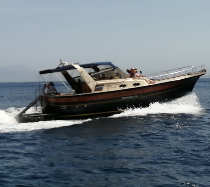 Private Positano & Amalfi Excursion by boat from Sorrento - Swim stops: where the crystal water actually matters