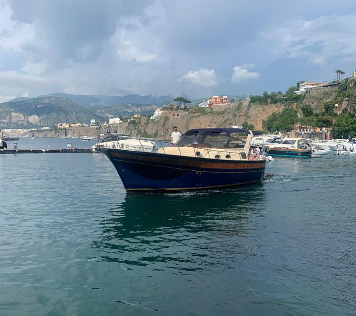 Private Positano & Amalfi Excursion by boat from Sorrento - Onboard comfort and value: skipper skill, snacks, and that toast