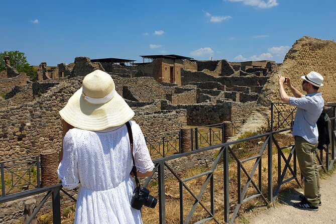 Private Skip-the-line Pompeii & Mt. Vesuvius Tour from Sorrento - Foro de Pompeya: the power center, courts, and everyday business