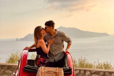 Private Sunset Photo Tour with vintage Fiat 500