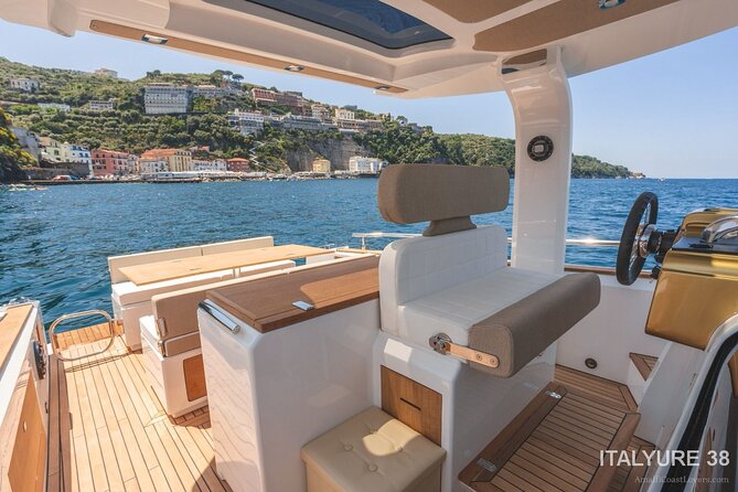 Private tour in Premium Yacht from Sorrento to Capri and Positano - I Faraglioni: the natural arch views, plus a swim window