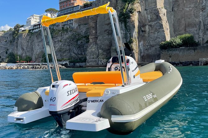Self Drive Boat Hire - Nerano lunch with an easier sea-to-dock setup