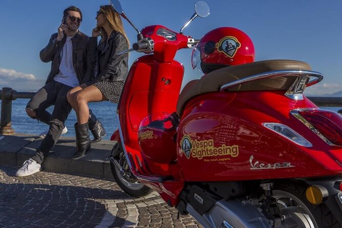 Self driven private audioguided Amalfi Coast Vespa Tour - Offline English audio on your phone, no data required