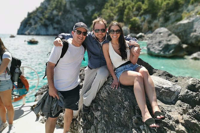 Shared boat tour from Sorrento to discover Capri - Baths of Queen Giovanna: the romance and the ruins, seen from water