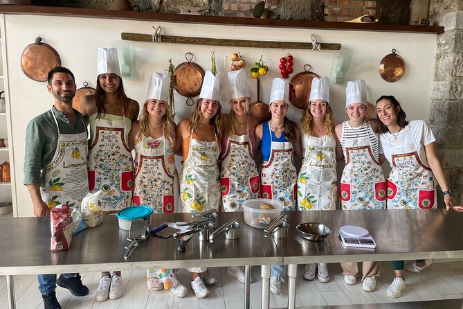 Shared Cooking Class with Fresh Garden Ingredients in Sorrento - The panoramic walk down to the beach kitchen