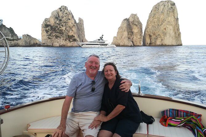 Shared trip with fishing and visit the beauty of Capri island - Limoncello tasting on the way back: a sweet way to close the loop