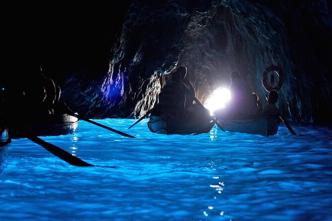 Small Group Boat Tour Capri & Blue Grotto with Swimming Stops - Boarding at Parcheggio Achille Lauro: getting on the water without stress