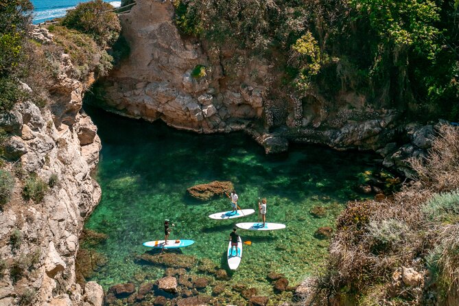 Small group paddle boarding tour to Bagni Regina Giovanna - Duration and what that means for your day in Sorrento