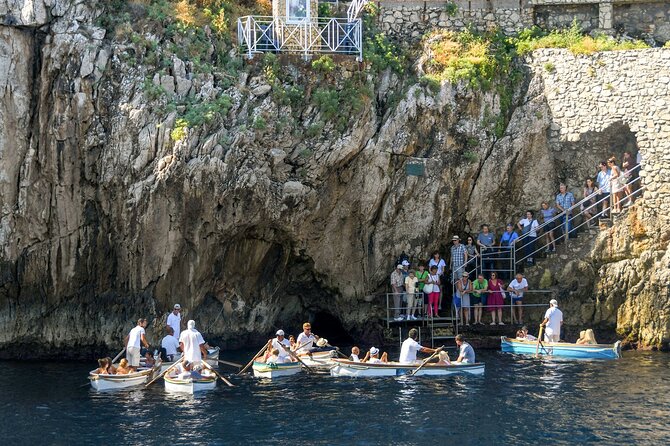 Small Group Tour from Sorrento to Blue Grotto, Anacapri and Capri - Capri at Piazzetta Time, Where People-Watching Is the Activity
