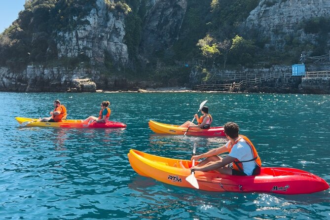 Small groups Kayak tour from Sorrento to Bagni Regina Giovanna - Photos, Videos, and the “Don’t Touch Your Phone” Advantage