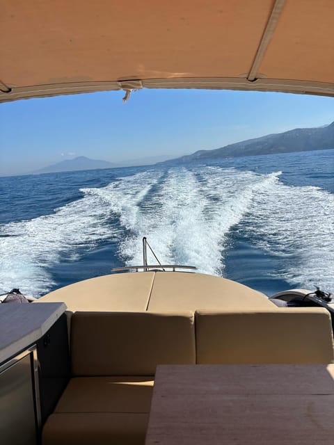 Sorrento: Amalfi Coast Full-Day Boat Tour with Limoncello - Massa Lubrense and Punta Campanella: cliffs with old watchtowers