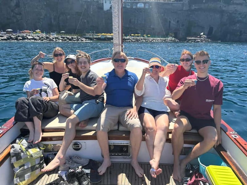 Sorrento: Boat Coastal Cruise with Swim and Limoncello - Key highlights to look for