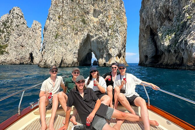 Sorrento: Capri Boat Small Group Tour Up to 8 & 4 hours ashore - Setting sail from Sorrento Port with a small-group feel