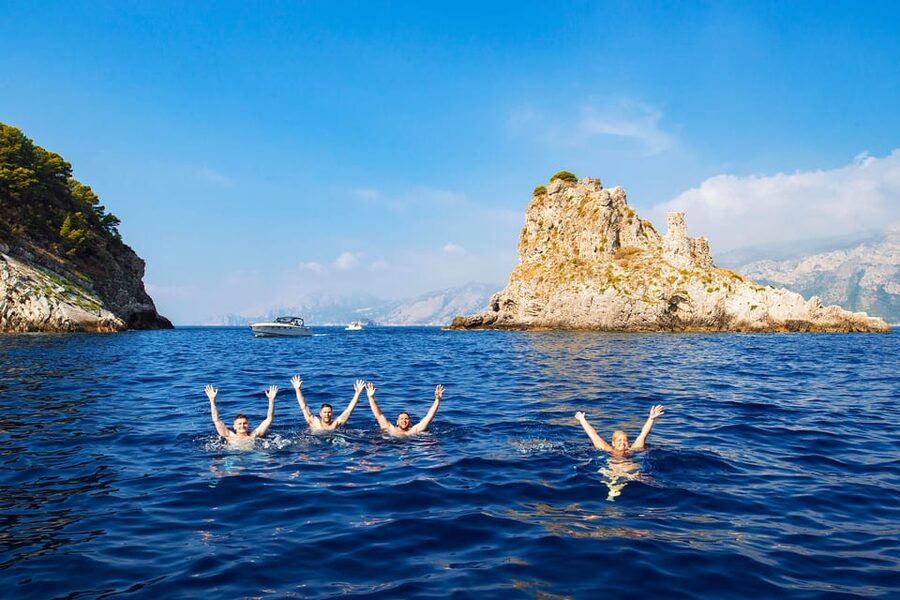 Sorrento Coast 2 Hours Shared Boat Tour with Swimming Stop - What You See Cruising the Sorrentine Coastline