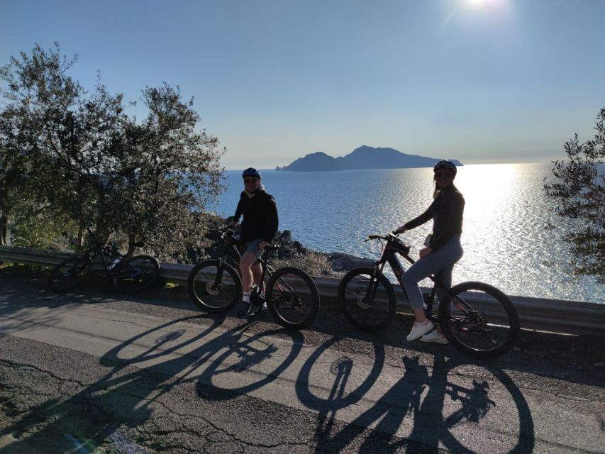 Sorrento: Coast E-Bike Tour with Limoncello Tasting - Meeting at EnjoyBikeSorrento, then getting rolling fast