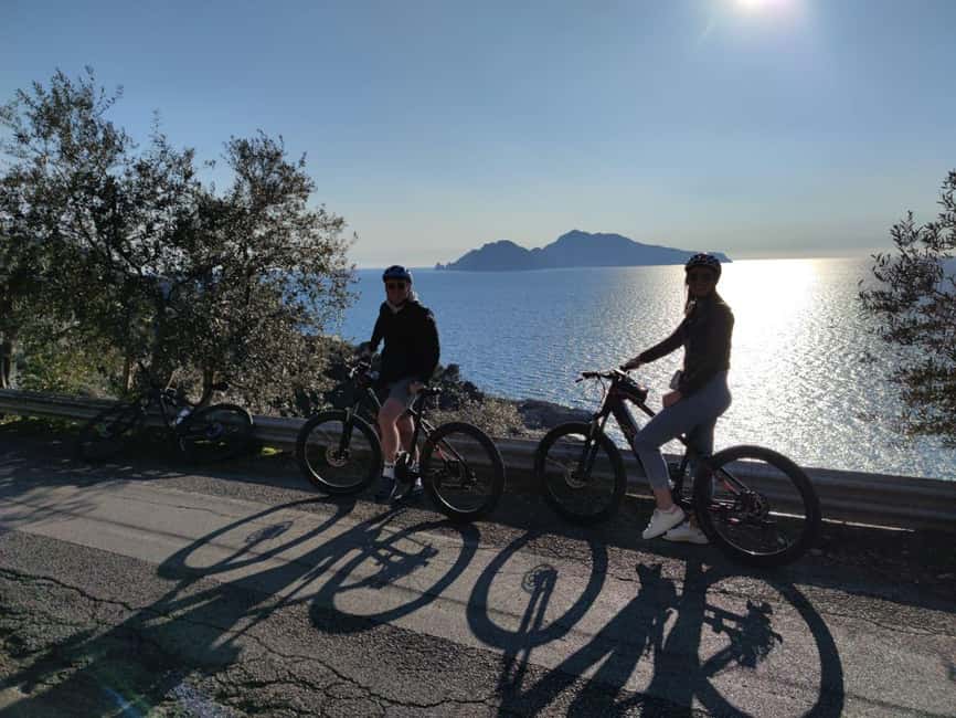 Sorrento Coast Sunset E-Bike Tour - What 2 hours feels like with a group of 4