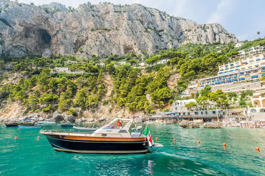 Sorrento: Exclusive Capri Boat Tour and Optional Blue Grotto - The optional Blue Grotto: best timing, small rowboat access
