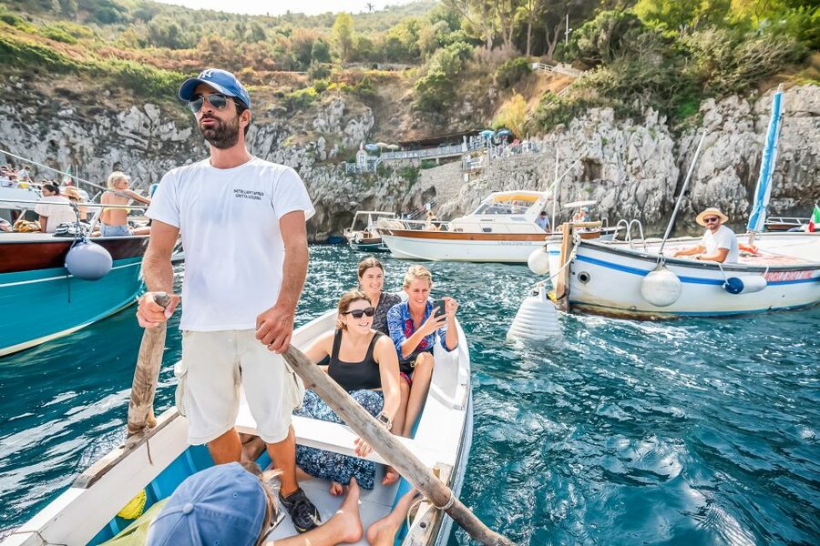 Sorrento: Exclusive Capri Boat Tour and Optional Blue Grotto - Cruising Capri’s coast: Faraglioni, grottos, and Punta Carena