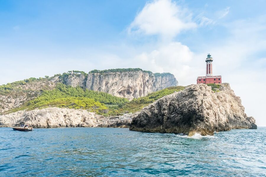 Sorrento: Exclusive Capri Boat Tour and Optional Blue Grotto - Swim and snorkel stops with masks, plus onboard drinks
