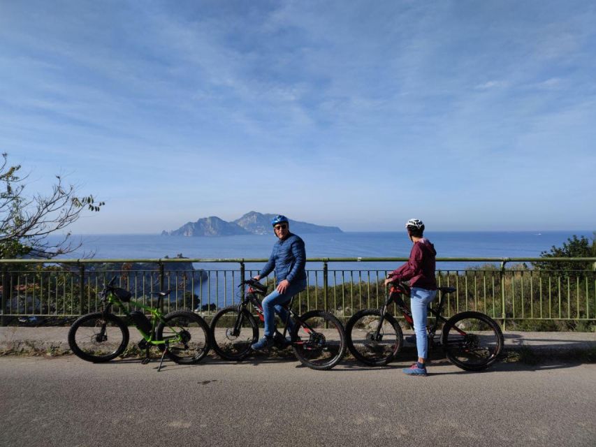 Sorrento: Food Tour by E-Bike and Visit at Vinegar Cellar - The 2.5-hour e-bike ride: panoramas, scrubby hills, and a realistic pace