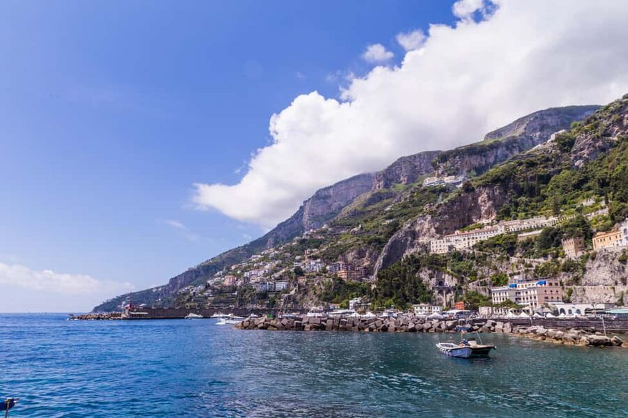 Sorrento: Full-Day Boat Tour to Positano, Amalfi and Ravello - Getting There at 9 AM: Piano di Sorrento, the Marina, and Simple Moves