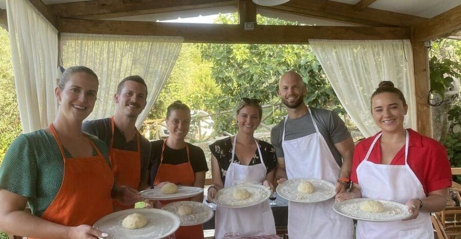 Sorrento: Half-Day Pizza Making, Wine, Limoncello & Pick-Up - Price and value for a $111 half-day class