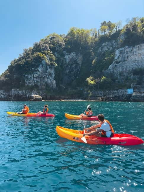 Sorrento: kayak small group tour to Bagni Regina Giovanna - Gear-up: what you get so you can stop worrying