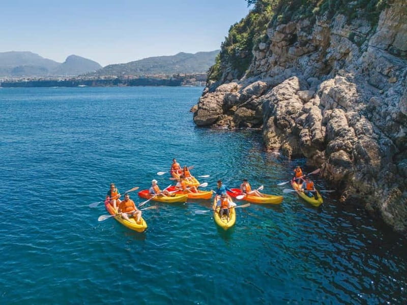 Sorrento: kayak small group tour to Bagni Regina Giovanna - What to bring (and what saves your day)
