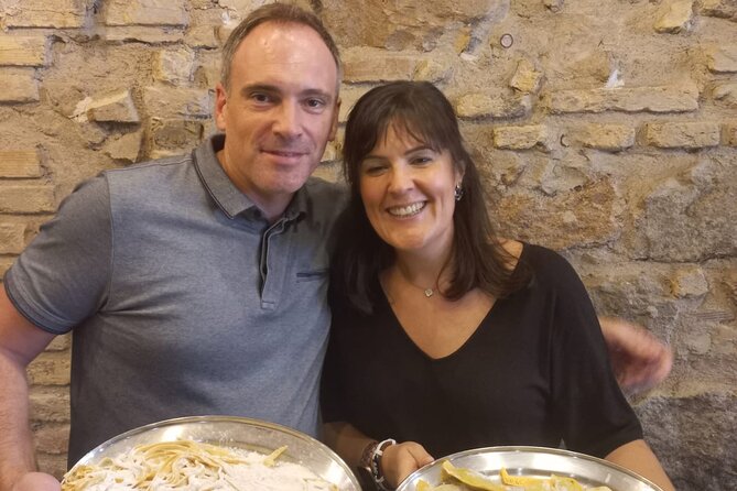 Sorrento: Pasta and Tiramisu Cooking Class with Lunch and Wine - Making fresh pasta in a Sorrento kitchen
