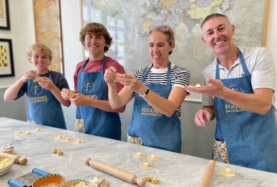 Sorrento: Pasta Masterclass with a Meal and Wine - Three Classic Sauces You Can Recreate: Cacio e Pepe, Pesto, and Cherry Tomato