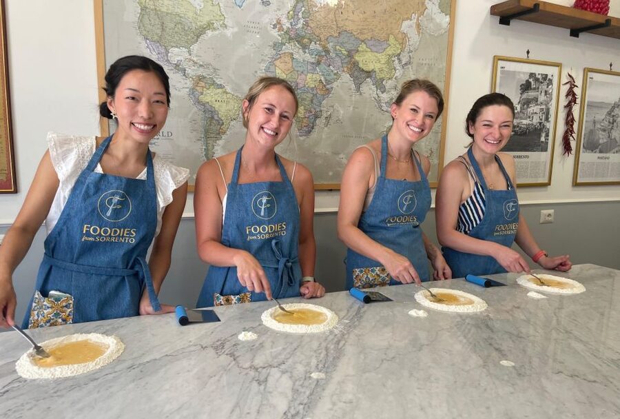 Sorrento: Pasta Masterclass with a Meal and Wine - Meet Gio and Sasha, the Small-Group Teaching Team