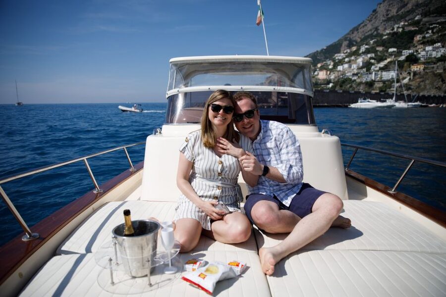 Sorrento: Private Amalfi Coast Boating Tour - The Roman ruin swim at Ruina della Regina Giovanna