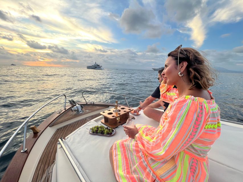 Sorrento: Private Sunset Boat Tour with Music and Aperitif - Who should book this sunset cruise from Sorrento?
