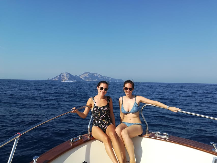 Sorrento: Shared Capri Boat Tour with Snorkeling and fun! - The Swim and Snorkel Stop: Clear Water Time, Plus Gear