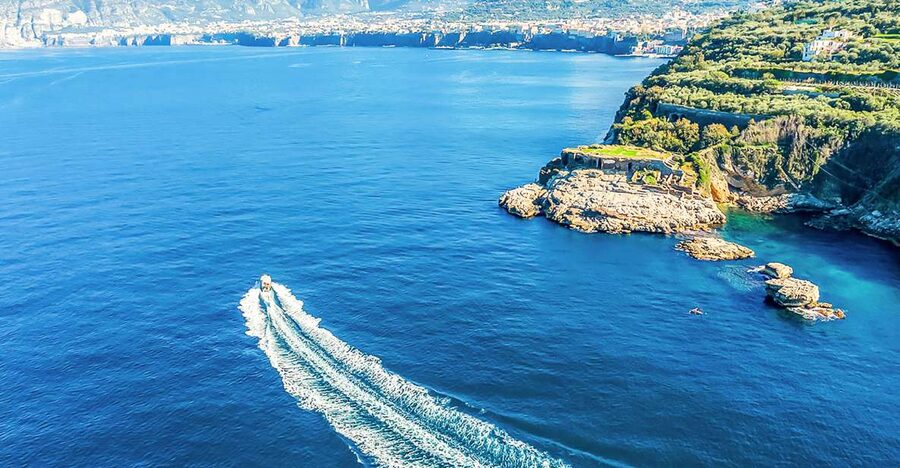 Sorrento: Sightseeing Cruise with Limoncello Tasting - Sorrento Coast by speedboat, not by full-day schedule