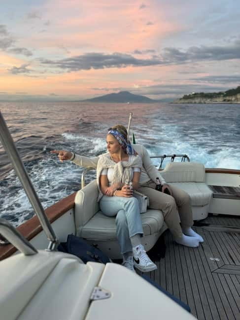 Sorrento: Sunset Coastal Boat Tour with Aperitif - Sailing the Sorrento peninsula coastline, where the views earn their reputation