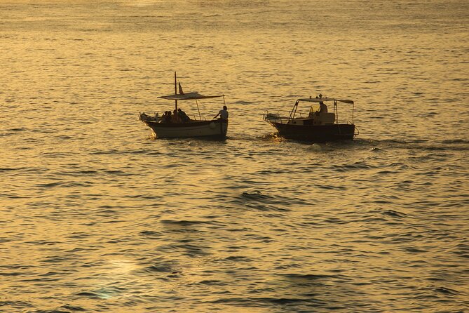 Sorrento Sunset Private Tour - Premium 28ft Boat - Marina di Puolo Swim Break: Relax, Use Snorkeling Gear, Or Just Savor The Water