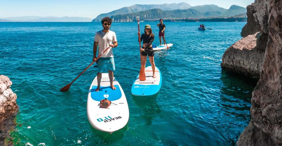 Sorrento: SUP Paddleboard Tour to Bagni Regina Giovanna - Bagni della Regina Giovanna: Roman ruins, hiking time, and the best swim break