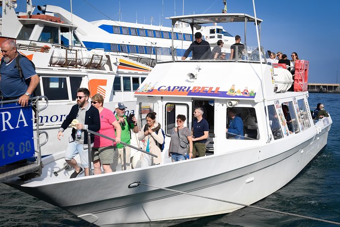 Sorrento to Capri and back: Minicruise Daily Return Ticket - The 30-minute sail: quick, scenic, and actually relaxing