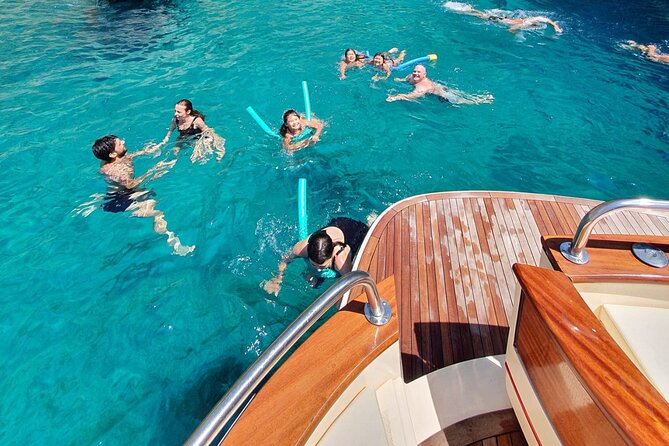 Sorrento to Capri Private Boat Experience on a Gozzo Apreamare 10 - Capri by sea: White Grotta to Natural Arch